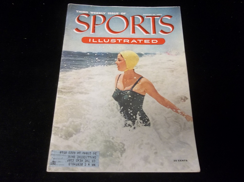 August 30, 1954 Sports Illustrated Magazine- 3rd Issue