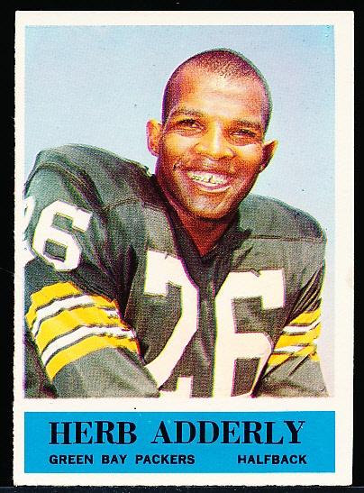 1964 Philly Fb- #71 Herb Adderly, Packers RC