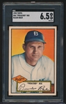 1952 Topps Baseball- #66 Preacher Roe, Dodgers- SGC 6.5 (Ex-Mt)- Black back
