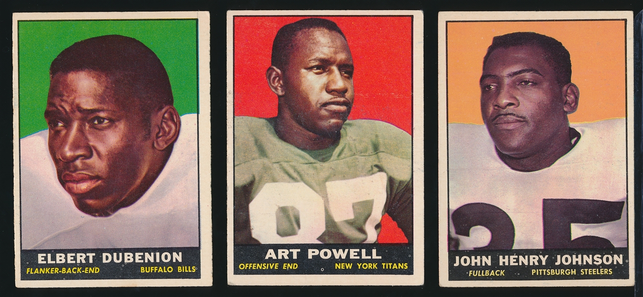 1961 Topps Football- 20 Cards