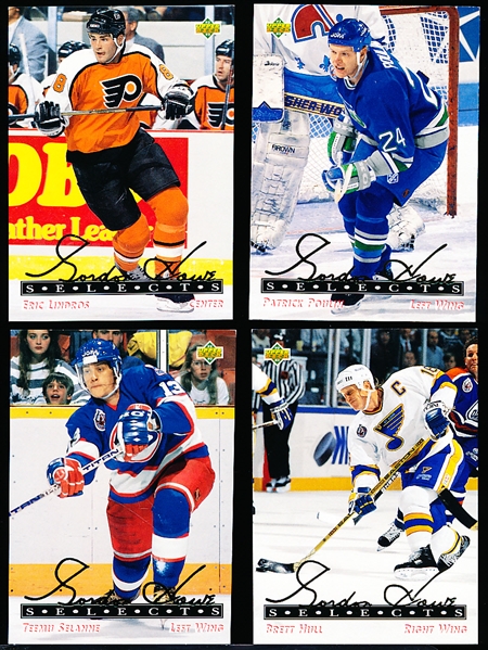 1992-93 Upper Deck Hockey “Gordie Howe Selects”- 11 Asst. Cards