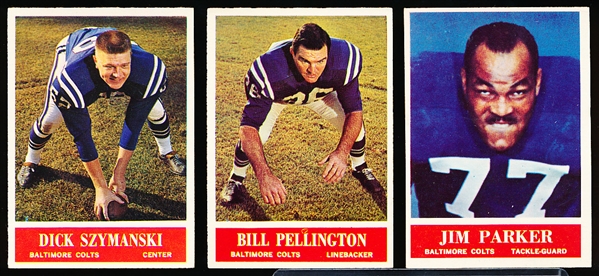 1964 Philly Football- Baltimore Colts- 11 Diff