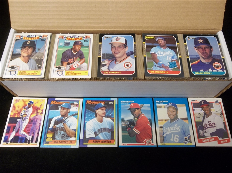 Baseball Star Card Lot- 700 Assorted Stars