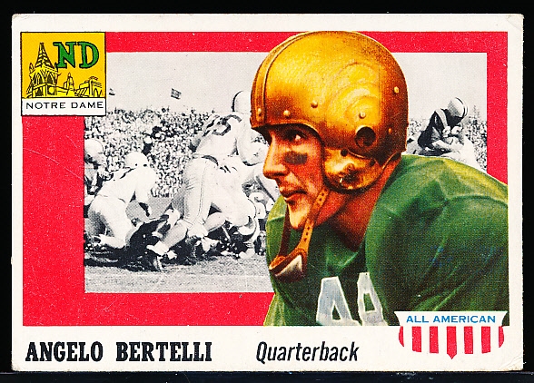 1955 Topps Fb All American- #76 Angelo Bertelli, Notre Dame