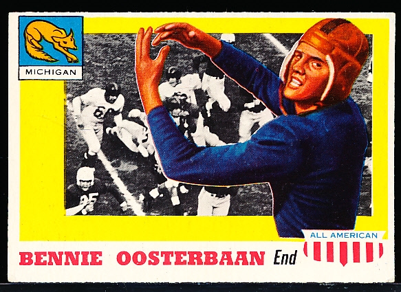 1955 Topps Fb All American- #80 Oosterbaan, Michigan