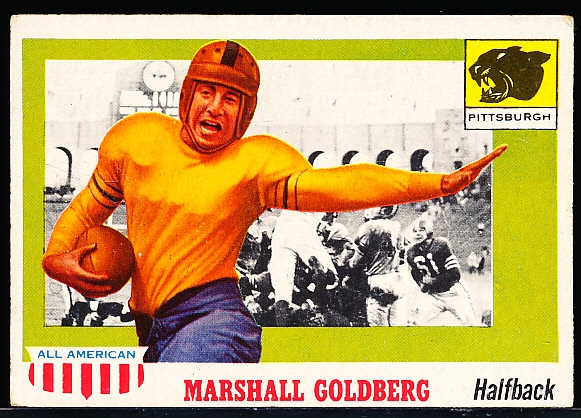 1955 Topps Fb All American- #89 Marshall Goldberg, Pittsburgh