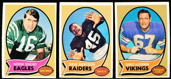 1970 Topps Fb- 33 Asst