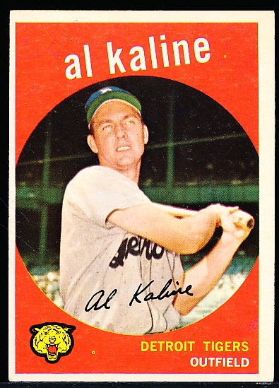 1959 Topps Baseball- #360 Al Kaline, Tigers