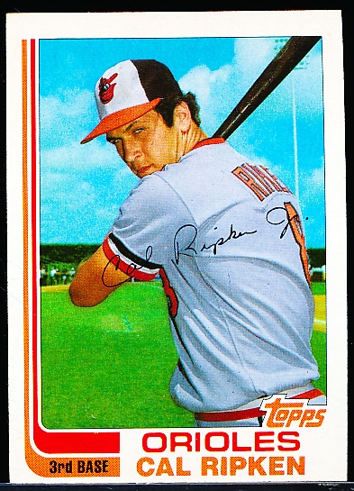 1982 Topps Traded Bsbl. #98T Cal Ripken, Jr.