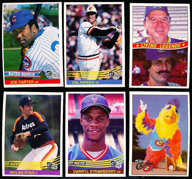 1984 Donruss Bsbl.- 35 Asst. Rookies and Stars