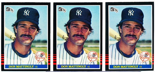 1985 Donruss Bsbl. #295 Don Mattingly- 14 Cards