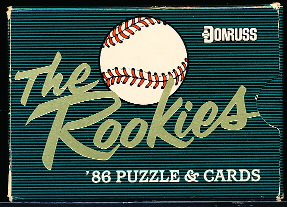 1986 Donruss “The Rookies” Bsbl.- 1 Factory Sealed Set of 56 Cards