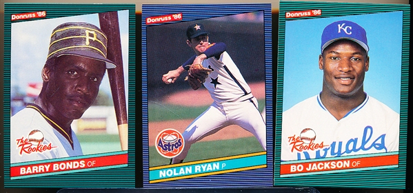 1986 Donruss/Donruss The Rookies Bsbl.- 43 Asst. Cards