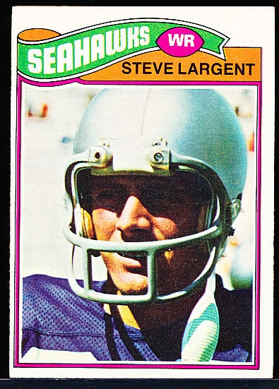 1977 Topps Ftbl. #177 Steve Largent RC