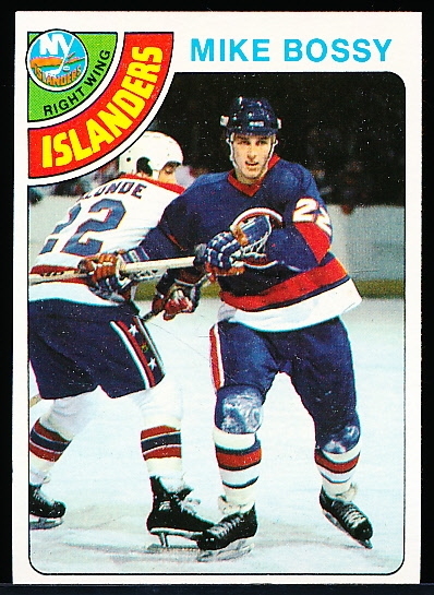 1978-79 Topps Hockey- #115 Mike Bossy RC, Islanders