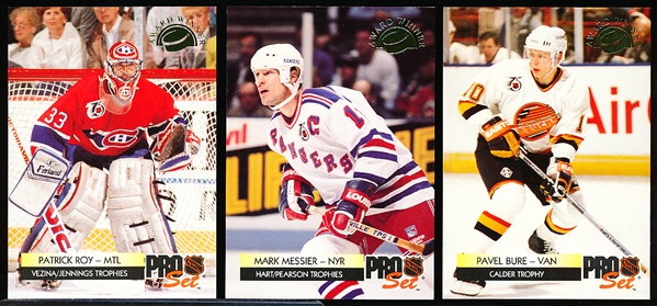 1992-93 Pro Set “Award Winner” Complete Sets of 5- 2 Sets