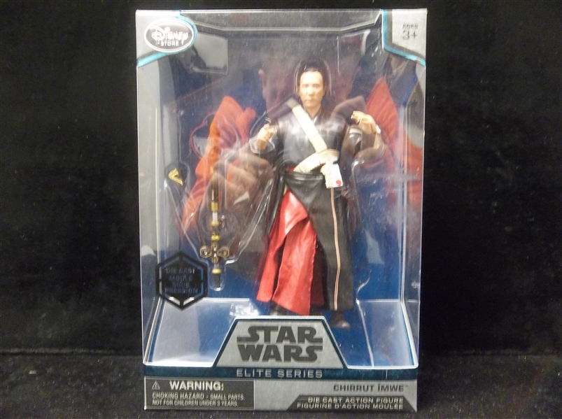 2010’s? The Disney Store Star Wars Elite Series Die-Cast Action Non-Sports Figure- Chirrut Imwe