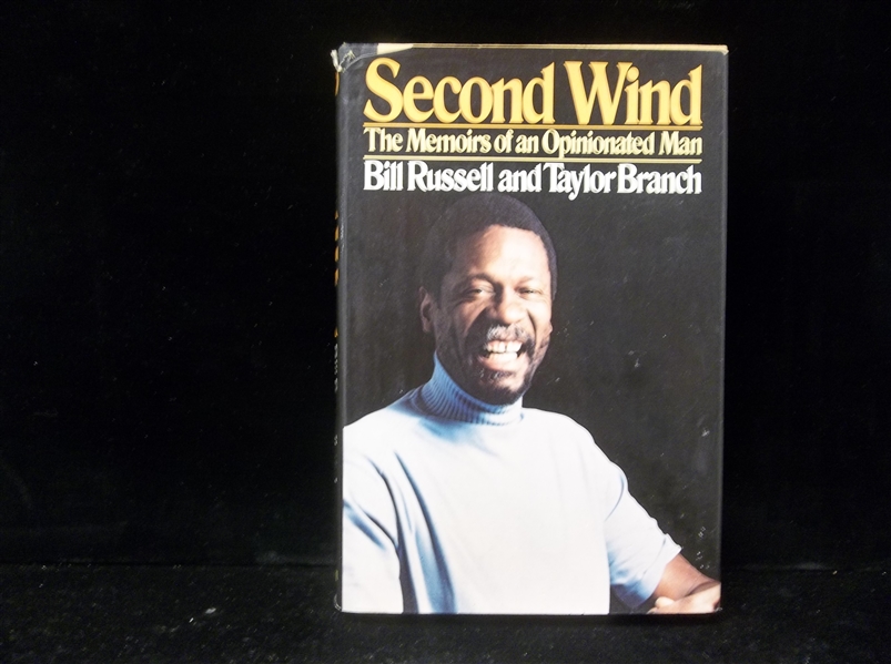 1979 Second Wind: The Memoirs of an  Opinionated Man by Bill Russell and Taylor Branch