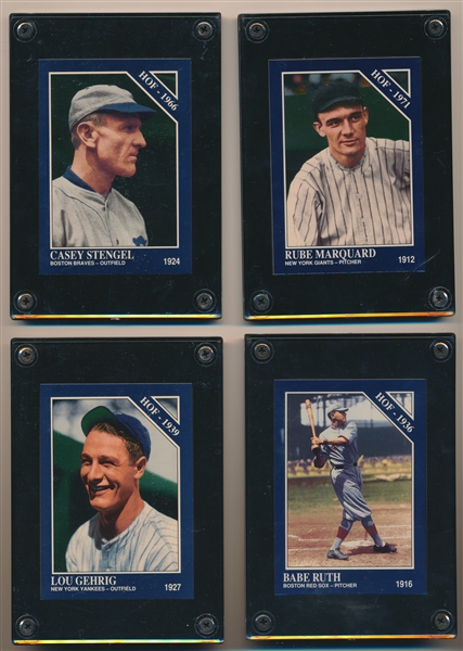 1992 Conlon Collection Baseball Color- #1-6- NrMt-Mt in matching holders!