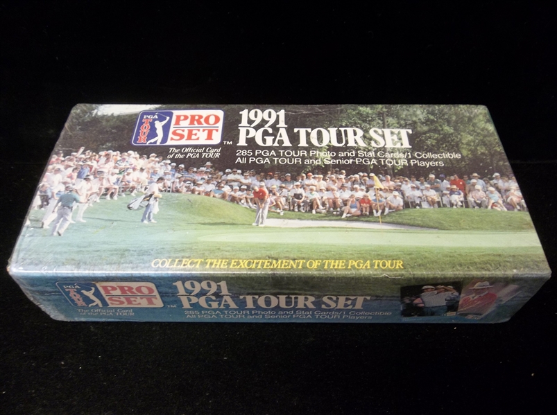 1991 Pro Set PGA Factory Golf Set of 285