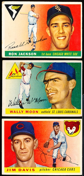 1955 Topps Baseball- 5 Diff