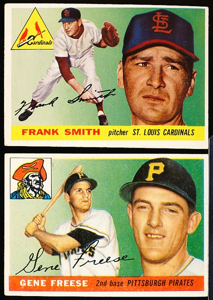 1955 Topps Baseball- 2 Diff Hi#’s