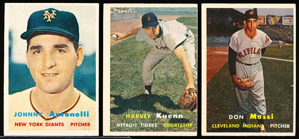 1957 Topps Baseball- 18 Diff