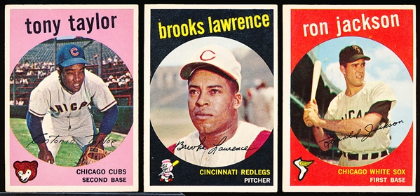 1959 Topps Baseball- 12 Diff