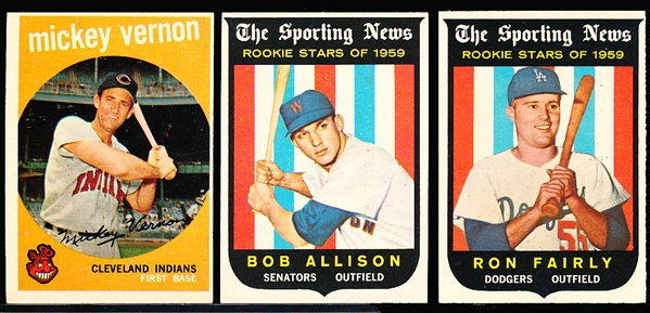 1959 Topps Bb- 13 Diff