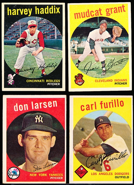 1959 Topps Bb- 4 Diff