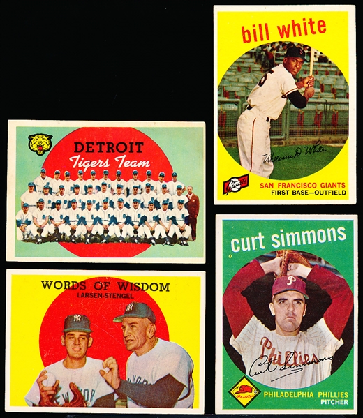 1959 Topps Bb-4 Diff