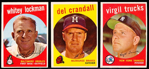 1959 Topps Bb- 19 Diff