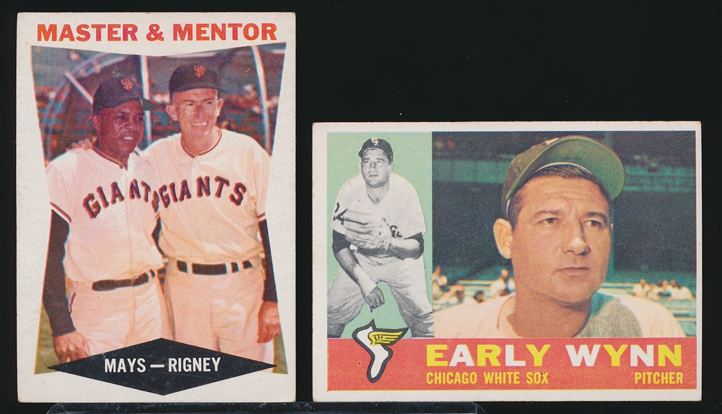 1960 Topps Bb- 2 Stars