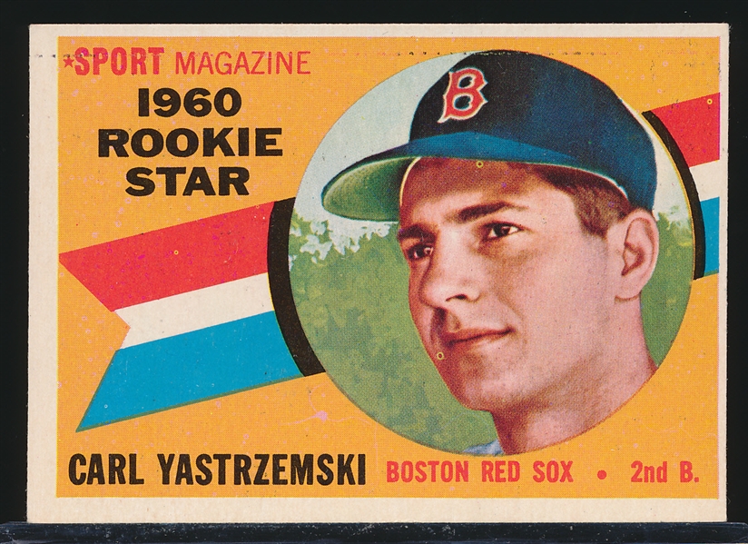 1960 Topps Bb- #148 Carl Yastrzemski RC