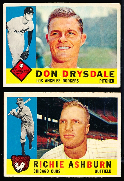 1960 Topps Bb- 2 Stars