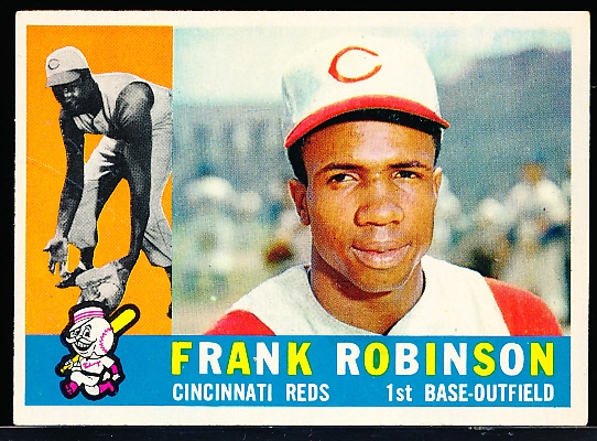 1960 Topps Bb- #490 F. Robinson, Reds