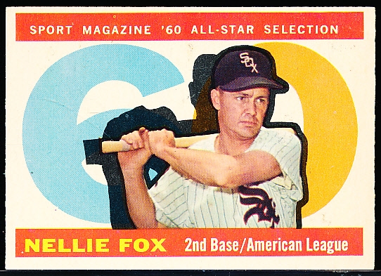 1960 Topps Bb- #555 Fox AS- HI#