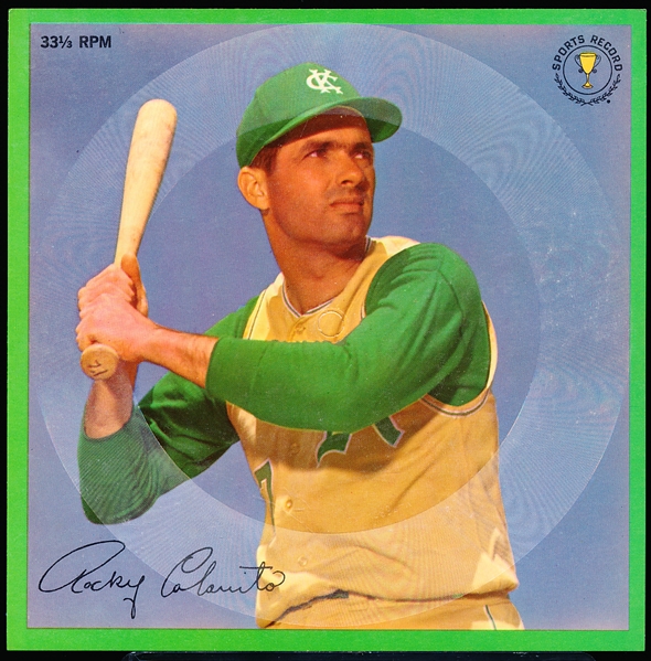 1964 Auravision Bb Record- Rocky Colavito, KC