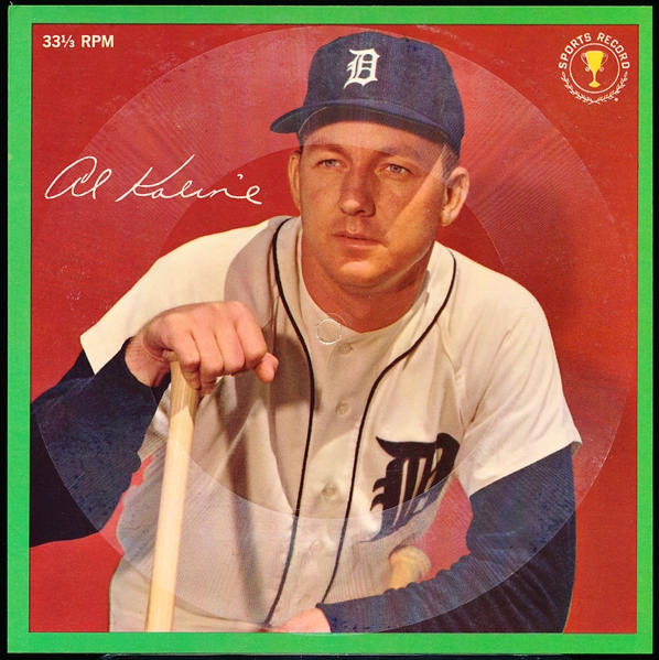 1964 Auravision Bb Record- Al Kaline, Tigers