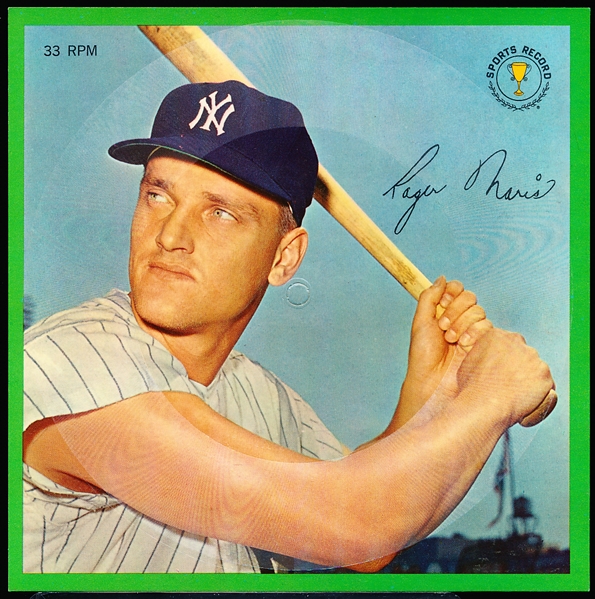 1964 Auravision Bb Record- Roger Maris, Yankees