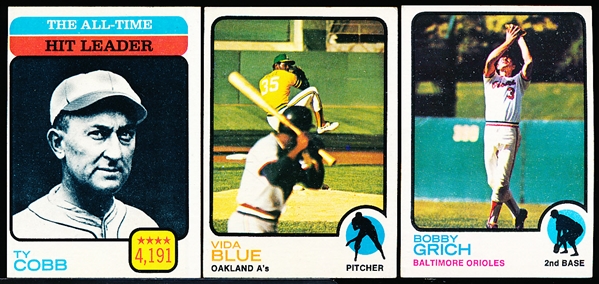 1973 Topps Baseball- 75 Diff