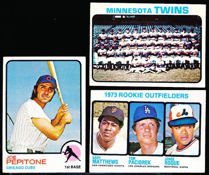 1973 Topps Bb- 30 Asst Hi#’s