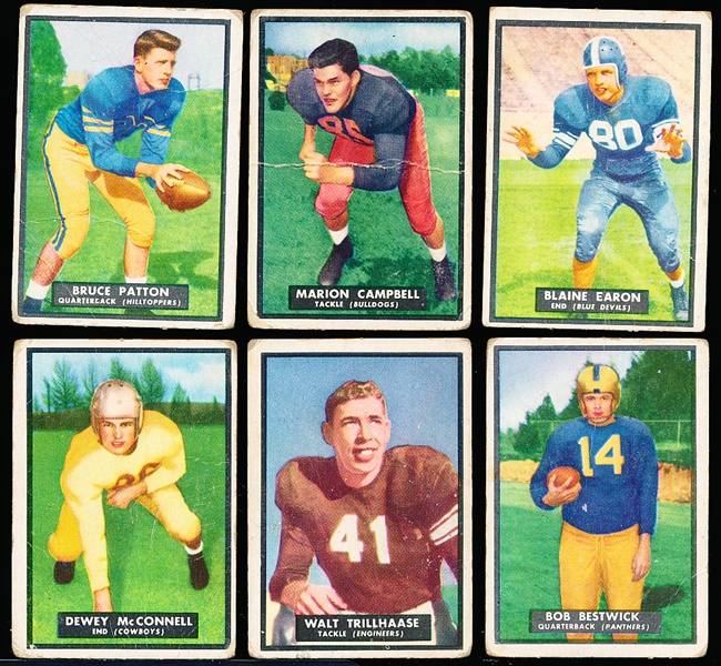 1951 Topps Magic Fb- 6 Diff