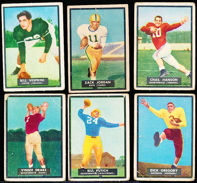 1951 Topps Magic Fb- 6 Diff