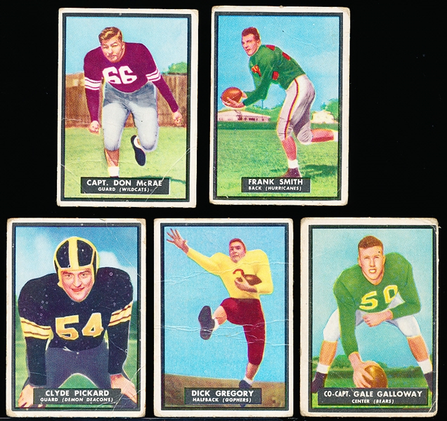 1951 Topps Magic Fb- 5 Diff