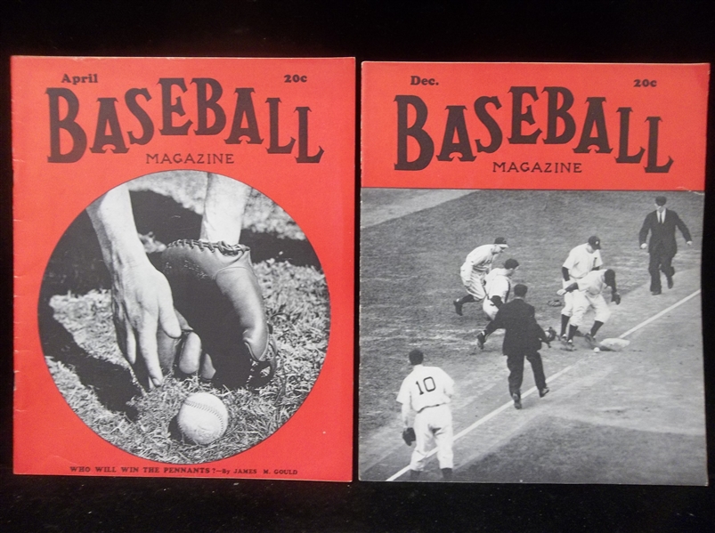 1940 Baseball Magazine- 2 Diff.