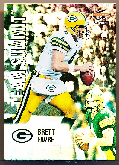 1995 Summit Ftbl.- “Team Summit” Insert- #10 Brett Favre, Packers