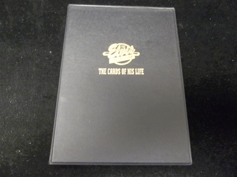 1992 The River Group The Elvis Collection- “Quotable Elvis” Complete Set of 25 in Special Collectors Folder