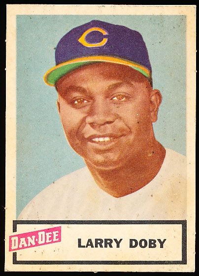 1954 Dan-Dee Baseball- Larry Doby, Cleveland Indians