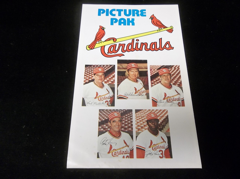 1976 St. Louis Cardinals Fold-Out “Picture Pak”